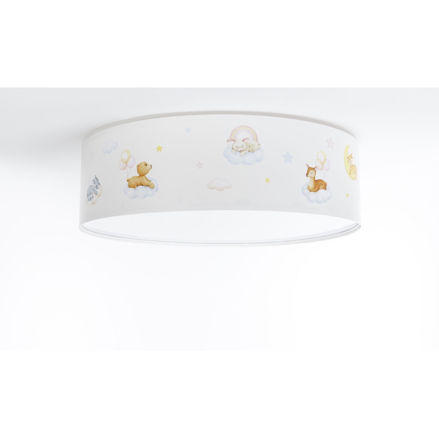 Plafonnier enfant SWEET DREAMS 2xE27/60W/230V d. 40 cm