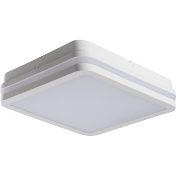 Plafonnier extérieur avec détecteur de mouvement BENO LED/24/30W/230V 3000/3500/4000K IP65 blanc carré