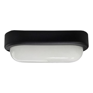Plafonnier extérieur LED/15W/230V 4200K 20x9,8 cm IP64 noir