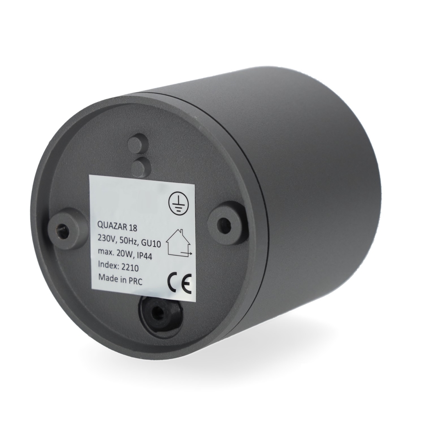 Plafonnier extérieur QUAZAR 1xGU10/20W/230V IP44