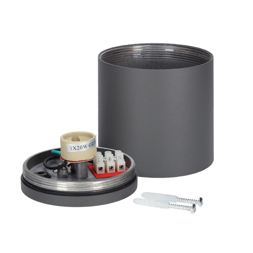 Plafonnier extérieur QUAZAR 1xGU10/20W/230V IP44