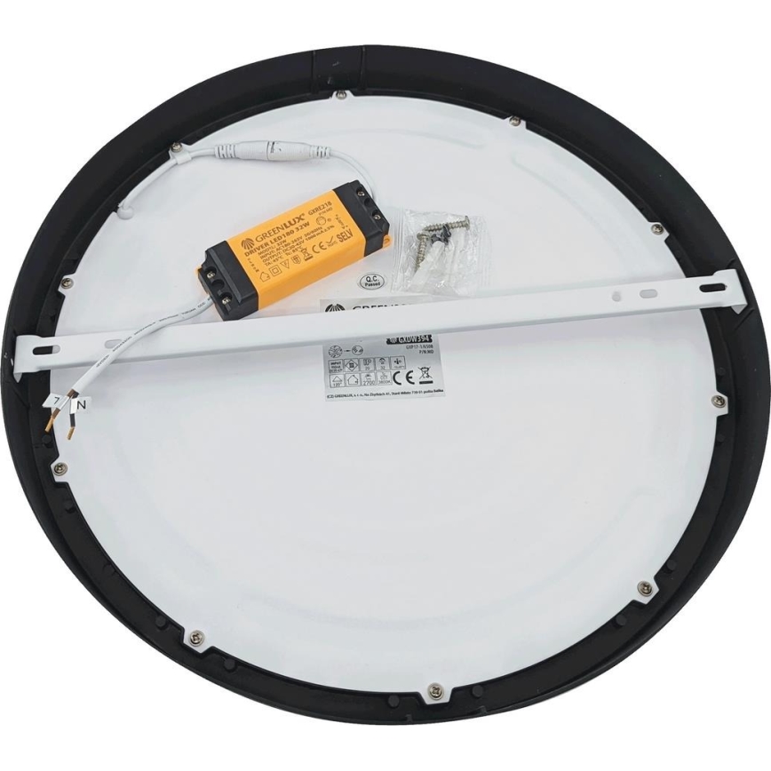 Plafonnier FENIX LED/32W/230V 3800K d. 40 cm