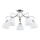 Plafonnier FILA 5xE27/15W/230V chrome brillant