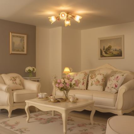 Plafonnier FIORINTINO 4xE14/40W/230V