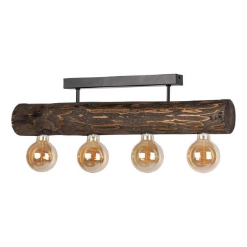 Plafonnier fixe TRABO 4xE27/60W/230V en pin