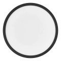 Plafonnier FLORI LED/18W/230V 4000K noir d. 29 cm