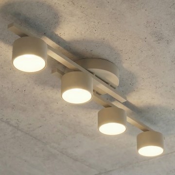 Plafonnier FRAGMENT 4xGX53/12W/230V beige