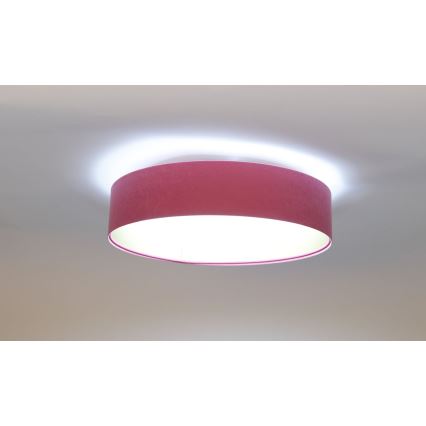 Plafonnier LED GALAXY LED/24W/230V d. 44 cm rose/doré