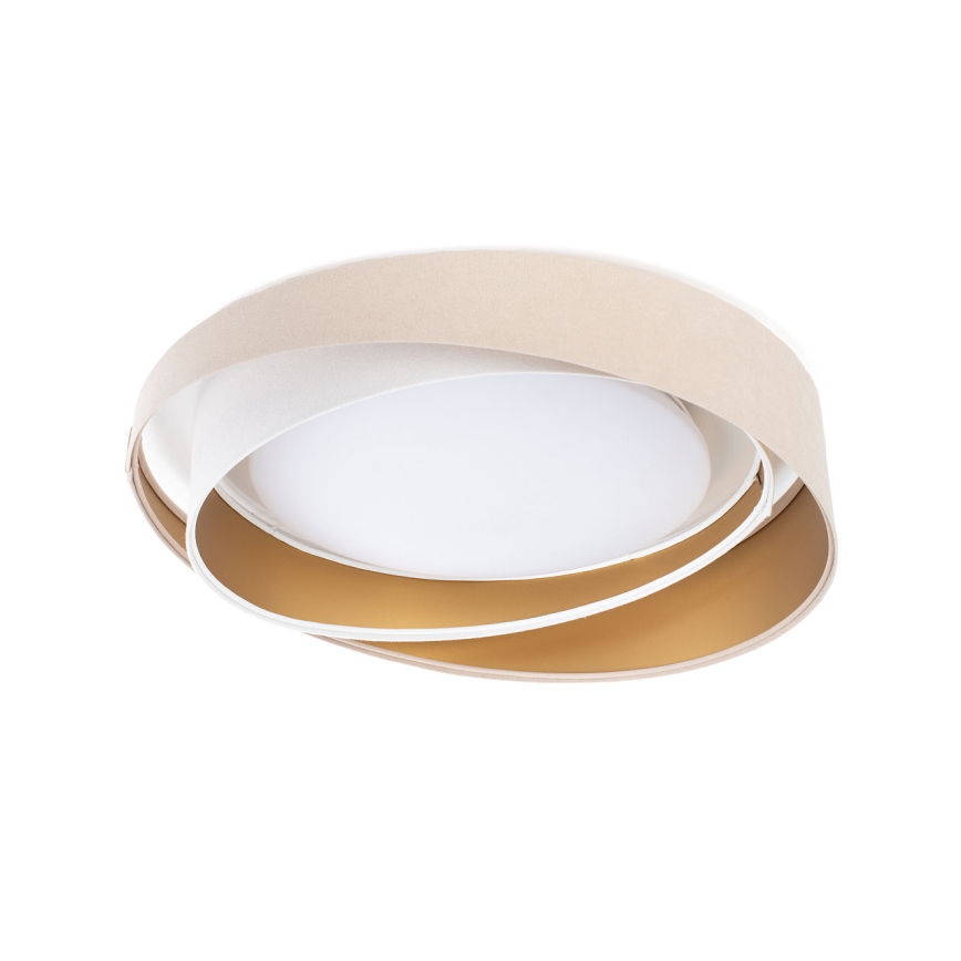 Plafonnier GALAXY MODERN LED/24W/230V Ø 55 cm beige/blanc/or