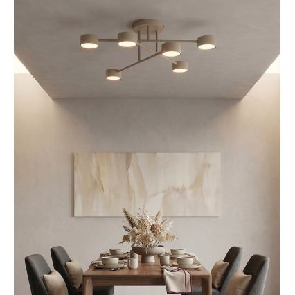 Plafonnier HALO 6xGX53/10W/230V beige