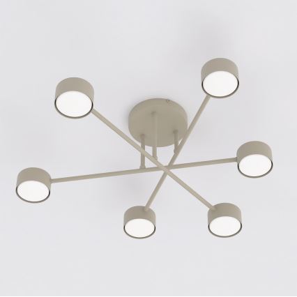 Plafonnier HALO 6xGX53/10W/230V beige