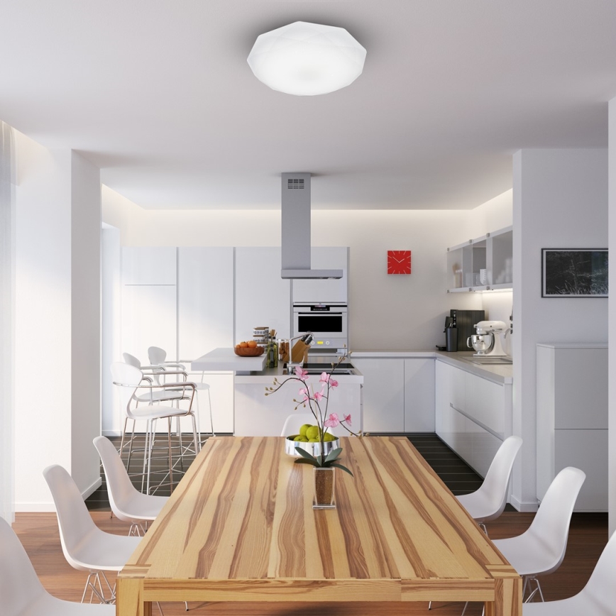 Plafonnier HEX LED/24W/230V