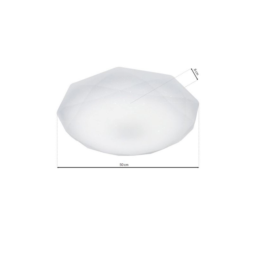 Plafonnier HEX LED/24W/230V