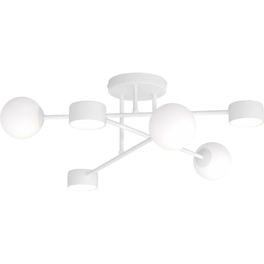 Plafonnier HOLON 3xG9/8W/230V + 3xGX53/12W blanc