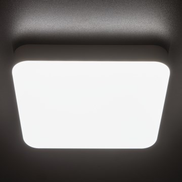 Plafonnier industriel avec détecteur de mouvement IPER LED/35W/230V IK10 IP65 carré blanc