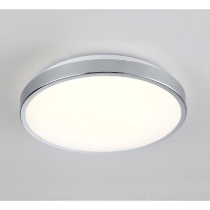 Plafonnier KERN LED/15W/230V d. 30 cm chrome brillant