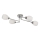 Plafonnier KING 4xE27/15W/230V chrome brillant