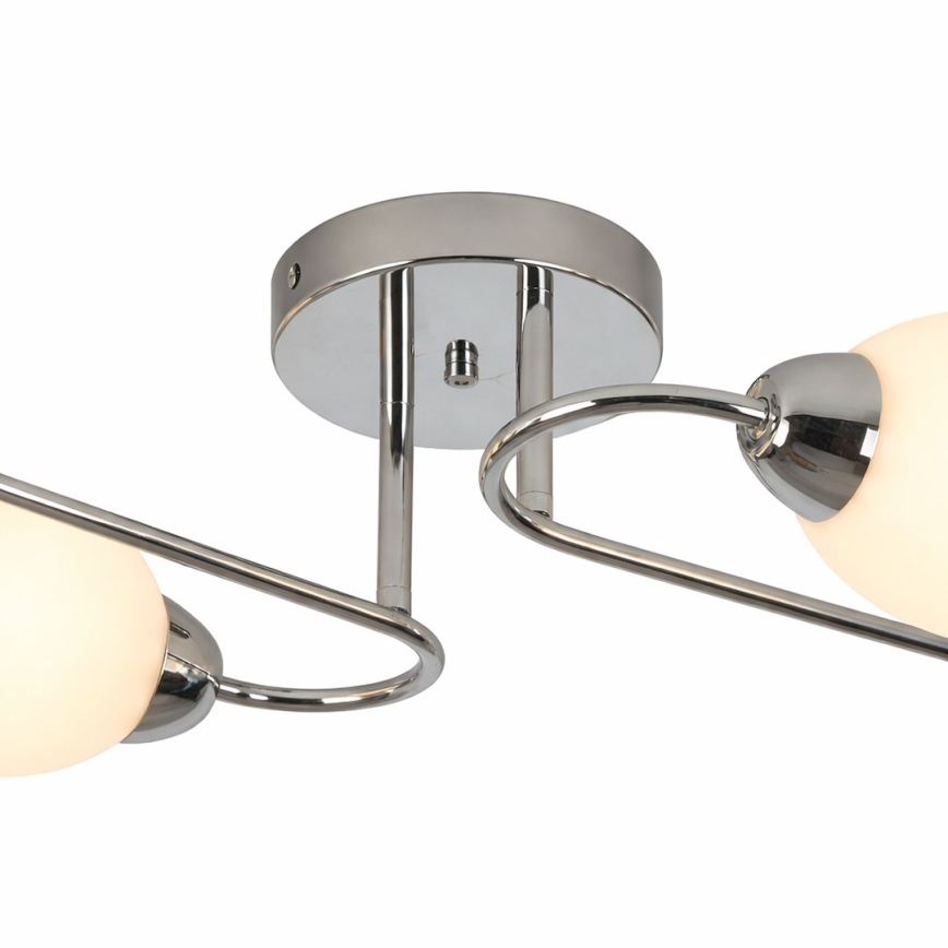 Plafonnier KING 4xE27/15W/230V chrome brillant