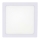 Plafonnier LED/12W/230V 2700K 16,3x16,3 cm blanc