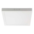 Plafonnier LED/12W/230V 4000K 16,7x16,7 cm blanc