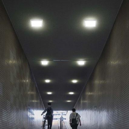 Plafonnier LED/12W/230V 6500K 16,7x16,7 cm blanc