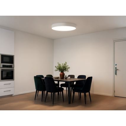 Plafonnier LED 135W/230V 3000/4000/6500K Ø 80 cm, blanc