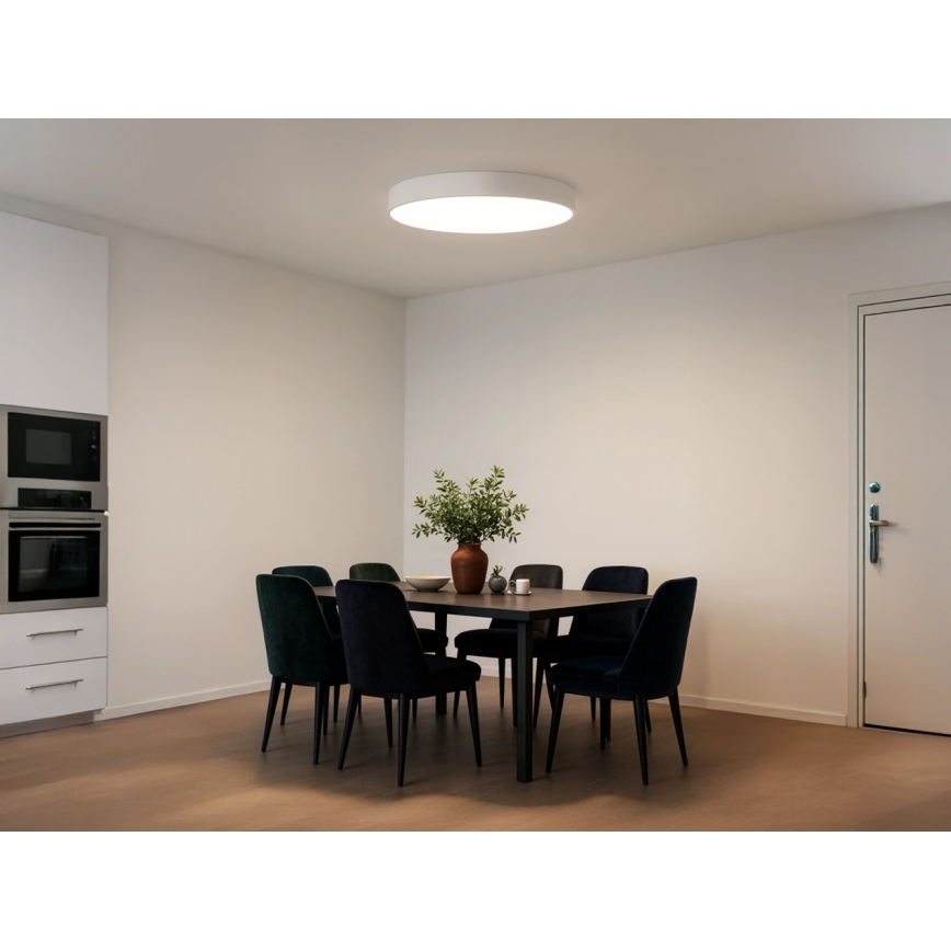 Plafonnier LED 135W/230V 3000/4000/6500K Ø 80 cm, blanc