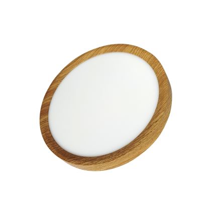 Plafonnier LED/18W/230V 3000/4000/6500K Ø 23 cm beige