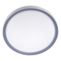 Plafonnier LED/18W/230V d. 30 cm blanc/gris