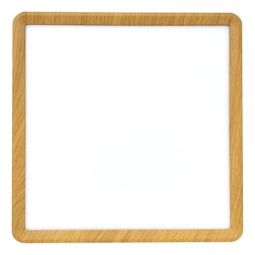 Plafonnier LED/24W/230V 3000/4000/6500K 30x30 cm beige