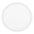 Plafonnier LED/24W/230V 4200K d. 28,5 cm blanc