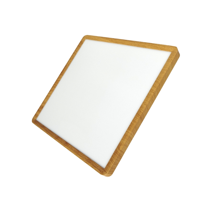 Plafonnier LED/32W/230V 3000/4000/6500K 40x40 cm beige
