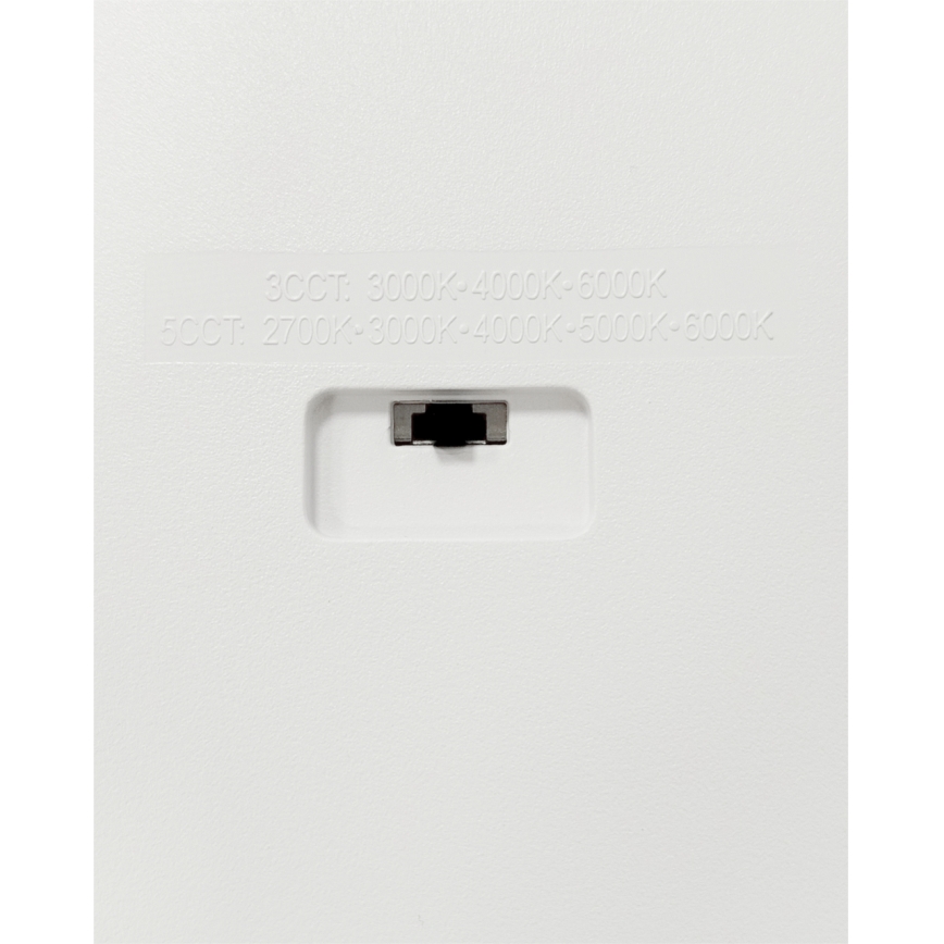 Plafonnier LED 32W/230V 3000/4000/6500K 40x40 cm blanc