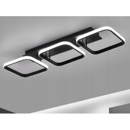 Plafonnier LED/33W/230V noir