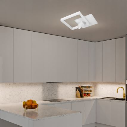 Plafonnier LED 38 W, 230 V + 1× ampoule GU10 30 W, blanc