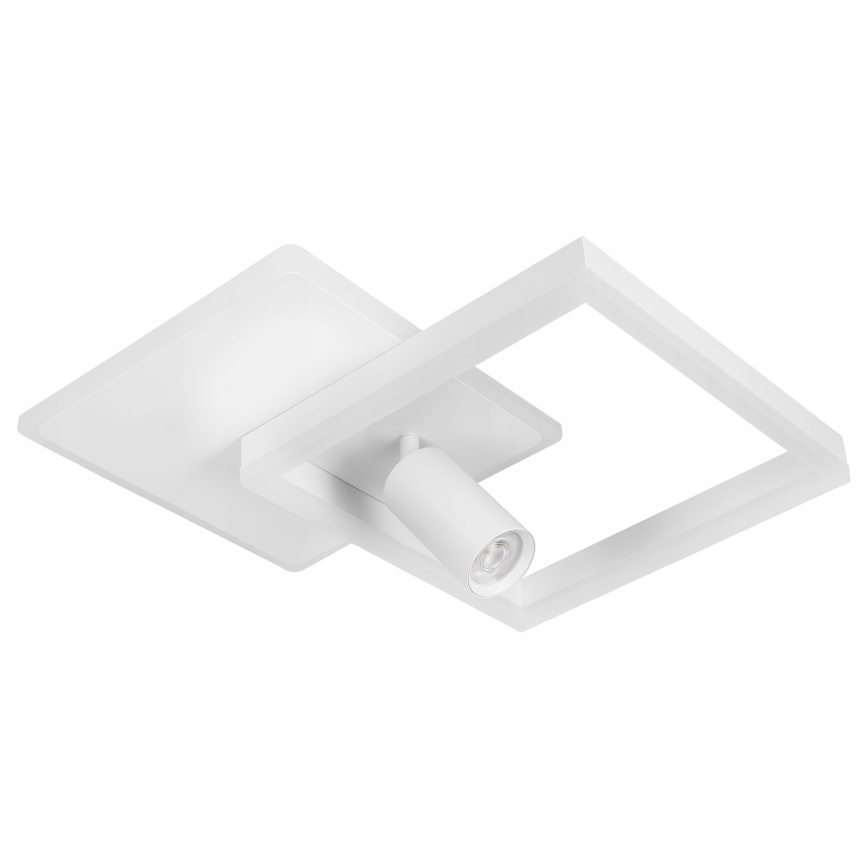 Plafonnier LED 38 W, 230 V + 1× ampoule GU10 30 W, blanc