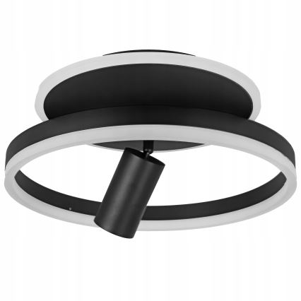 Plafonnier LED/38W/230V + 1xGU10/30W noir