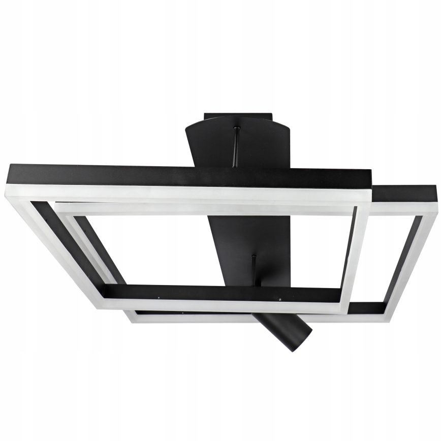 Plafonnier LED/38W/230V + 1xGU10/30W noir