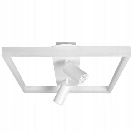 Plafonnier LED/38W/230V + 2xGU10/30W blanc