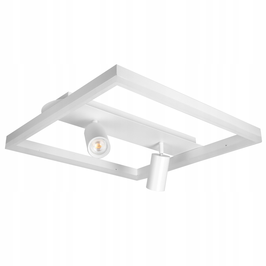 Plafonnier LED/38W/230V + 2xGU10/30W blanc