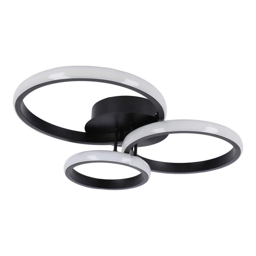 Plafonnier LED/38W/230V noir