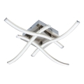 Plafonnier LED 4 × 2,6 W / 230 V / 3000 K, chrome mat