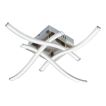 Plafonnier LED 4 × 2,6 W / 230 V / 3000 K, chrome mat