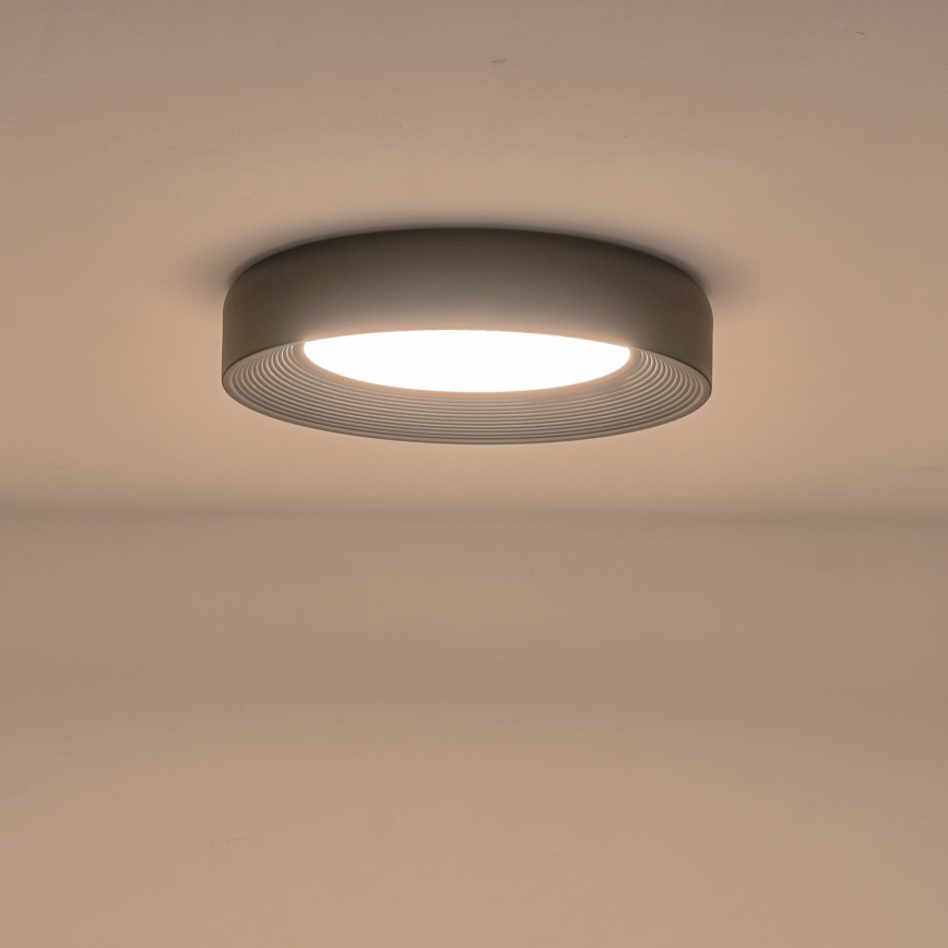 Plafonnier LED/40W/230V 3000K noir d. 50 cm