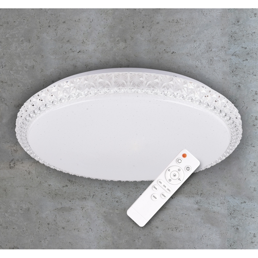 Plafonnier LED à intensité variable IRINA LED/48W/230V avec télécommande