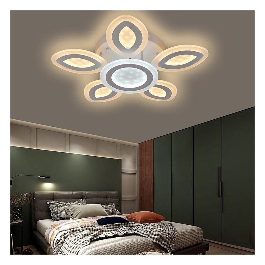 Plafonnier LED à intensité variable LED/95W/230V 3000-6500K + télécommande