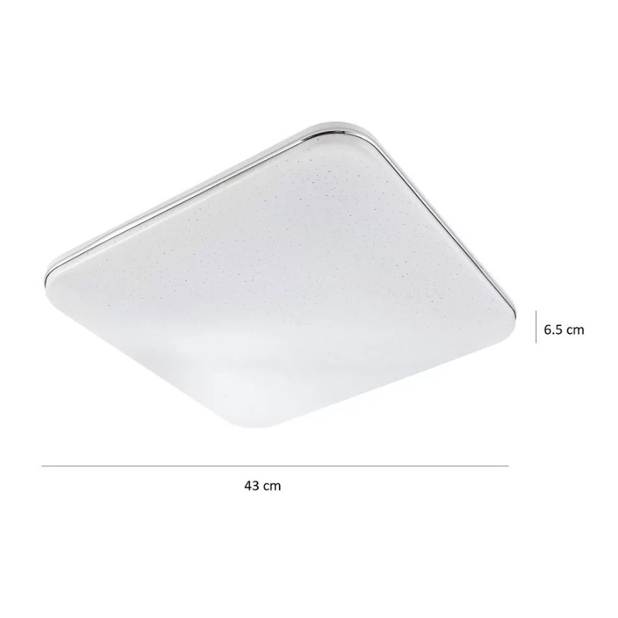 Plafonnier LED à intensité variable SYRIUS avec télécommande LED/72W/230V