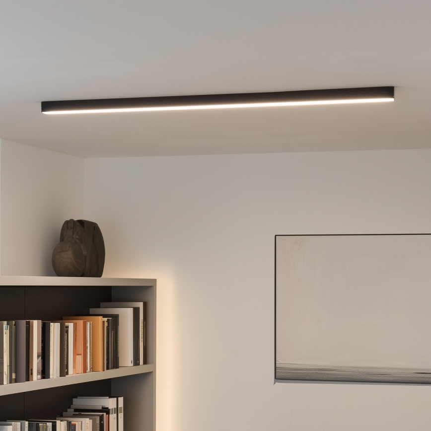 Plafonnier LED ALLDAY BASIC LED/20/30/40W/230V 2700/4000/6000K 120 cm noir