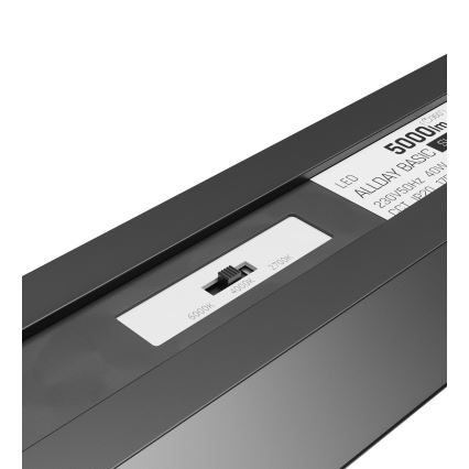 Plafonnier LED ALLDAY BASIC LED/20/30/40W/230V 2700/4000/6000K 120 cm noir