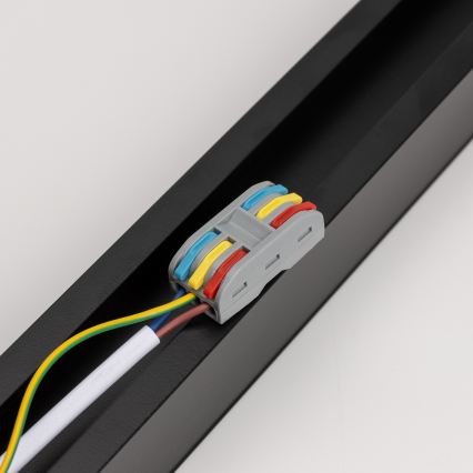 Plafonnier LED ALLDAY BASIC LED/20/30/40W/230V 2700/4000/6000K 120 cm noir